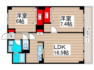 ヴィエントの物件間取画像